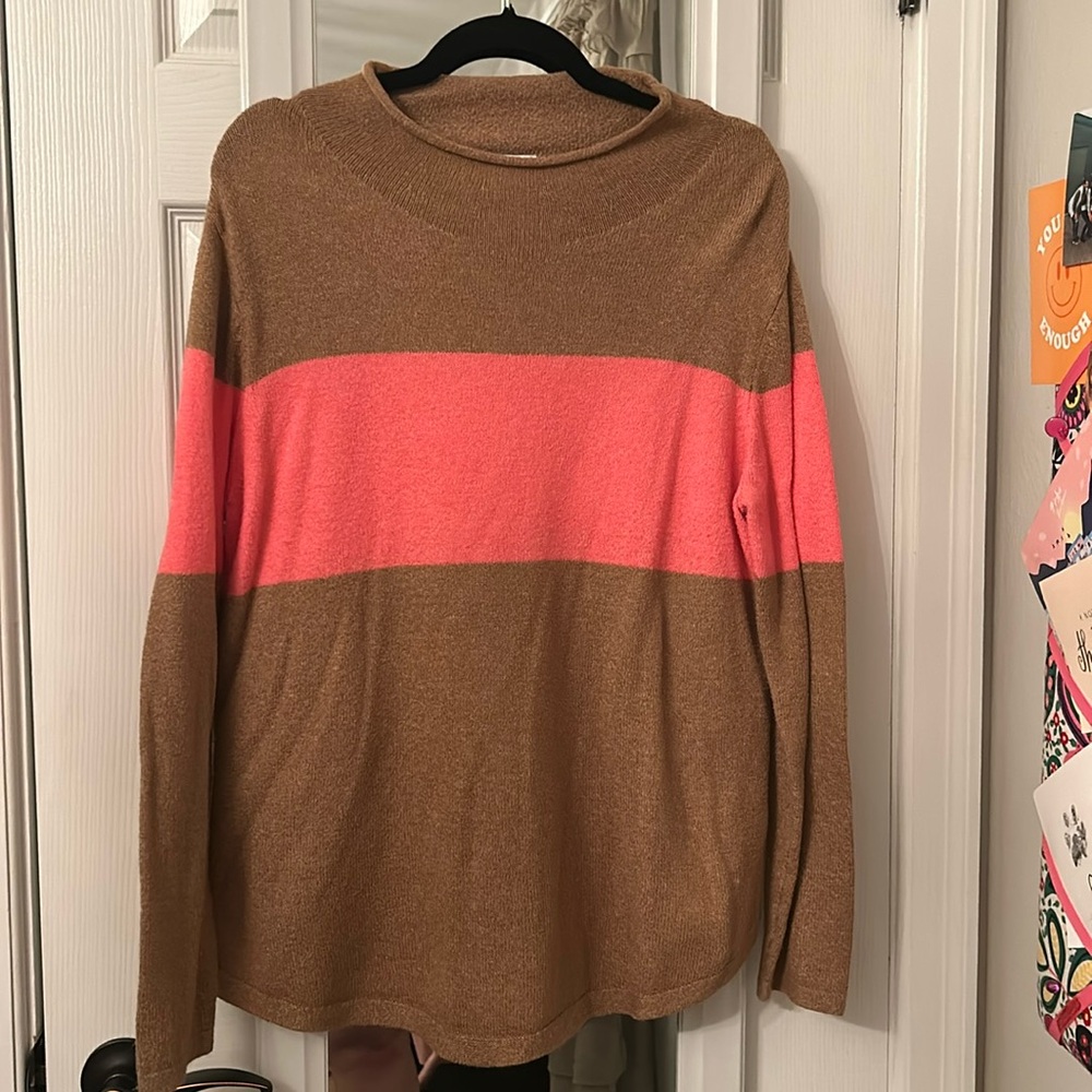 old navy color block sweater
